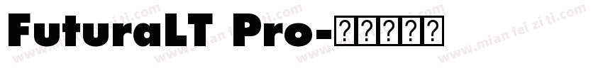 FuturaLT Pro字体转换